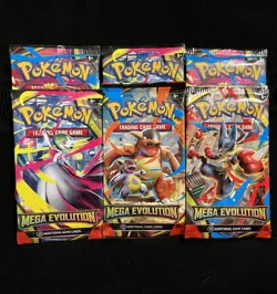 Pokemon TCG -6- Sealed Packs Mega Evolution English! - Image 1