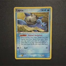 Pokemon Lapras Holo Rare Legend Maker 8/92 80 HP Surf [W][C] 2006 English - Image 1