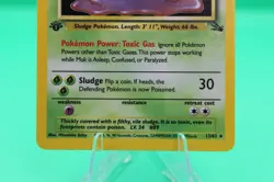 Pokemon Muk TCG Holo Rare Card 13/62 Fossil 1st Edition Nm Condition - Image 4