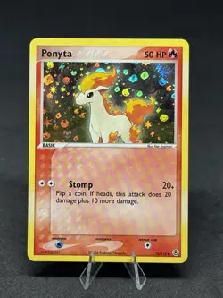 Pokemon Ponyta 76/112 FireRed & LeafGreen Reverse Holo - Image 1