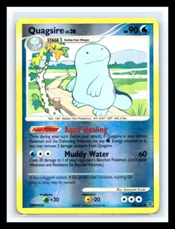 💥 Quagsire Secret Wonders Pokemon TCG 60/132 Diamond & Pearl Reverse HOLO - Image 1
