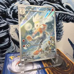 Raboot 147/142 Illustration Rare Holo NM Pokemon SV07: Stellar Crown +BONUS HOLO - Image 2