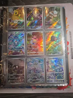 Pokemon Card Lot Binder V/VMAX IR Hits Ex 180 Cards NM Full Art - Image 3