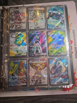 Pokemon Card Lot Binder V/VMAX IR Hits Ex 180 Cards NM Full Art - Image 5