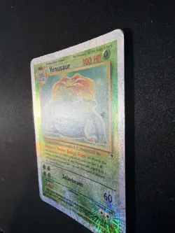 2002 Pokemon Legendary Collection Venusaur Reverse Holo Foil 18/110 - HP Damage - Image 3