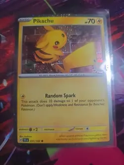 2026 Pokemon Day 30th Anniversary Pikachu 051 Stamped Promo SWIRL!! Cosmos - Image 1