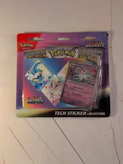 Pokemon TCG Scarlet Violet Prismatic Evolutions Tech Sticker Collection Sylveon - Image 1