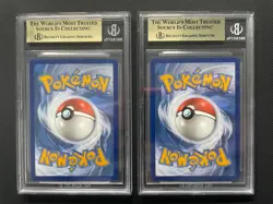 Pokemon TCG Flying Pikachu VMAX 007/025 and Surfing Pikachu VMAX 009/025 BGS 9.5 - Image 2