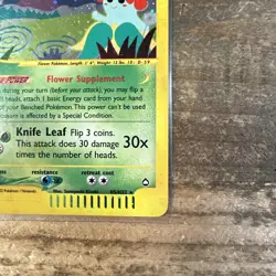 Pokemon WOTC Bellossom H5/H32 Aquapolis Set Holofoil Rare - Image 5