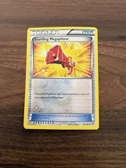 Pokemon Startling Megaphone Uncommon XY - Flashfire 97/106 NM Reverse Holo - Image 1