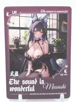 Yiyibushe - Anime Waifu UR Trading Card - Musashi - Image 1