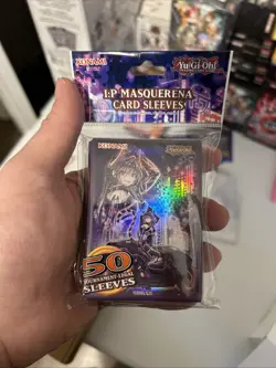 | Yugioh I:P Masquerena Card Sleeves 50 Pack Konami Official NEW Sealed 🔥 | 83717855088 - Image 1