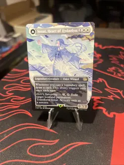 Venat, Heart of Hydaelyn (Borderless) #329 (NM) Final Fantasy FIN Magic MTG - Image 1