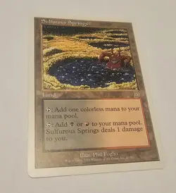 Sulfurous Springs Deckmasters LP MTG Magic The Gathering - Image 1