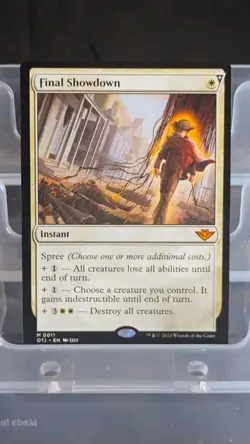 Magic: The Gathering Final Showdown Instant Mythic White Outlaws Thunder Juncti… - Image 1