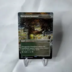 Overgrown Farmland (Borderless) Innistrad: Midnight Hunt Regular - Image 1