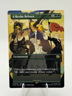 FINAL FANTASY #344 A Realm Reborn (Borderless) - Image 1