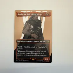 Raubahn, Bull of Ala Mhigo (Borderless) Final Fantasy Regular - Image 1