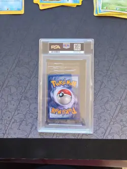 Pokemon: Meowth #10 Holo Sealed Cello Pack Black Star Promo RARE - PSA 9 LOW POP - Image 2