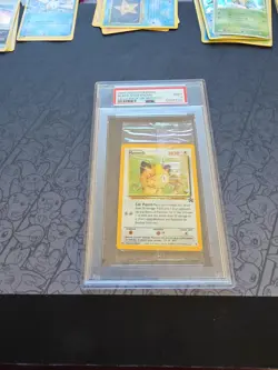 Pokemon: Meowth #10 Holo Sealed Cello Pack Black Star Promo RARE - PSA 9 LOW POP - Image 3