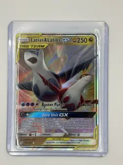 Latias & Latios GX 113/181 TAG TEAM GX Team Up Ultra Rare Holo Pokemon TCG - Image 3