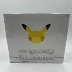 2021 Pokemon Celebrations SEALED Elite Trainer Box ETB 25th Anniversary - Image 1