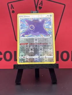 Ditto 107/159 Crown Zenith Reverse Holo Rare Pokemon TCG 2023 NM - Image 2