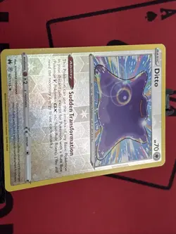 Ditto 107/159 Crown Zenith Reverse Holo Rare Pokemon TCG 2023 NM - Image 4