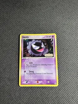 Pokemon TCG Gastly 52/92 Legend Maker Reverse Holo LP - Image 3