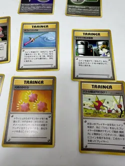 1996 Pokemon Base Set Japanese Trainer Lot Of 13 Pocket Monsters - Image 2