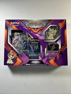 Pokemon TCG: Mimikyu Sidekick Collection Box Sun & Moon New Factory Sealed - Image 1