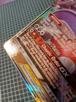 Naganadel & Guzzlord GX Ultra Rare SM - Cosmic Eclipse 158/236 Dragon Pokemon - Image 3