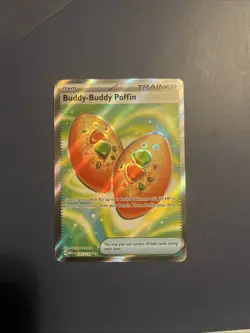 Pokemon TCG Rare Candy Buddy Poffin 167/132 Trainer Mega EVO - Image 1