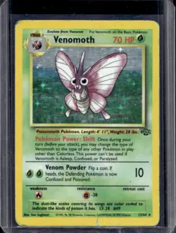 1999 Pokemon Jungle Venomoth #13/64 - Image 1