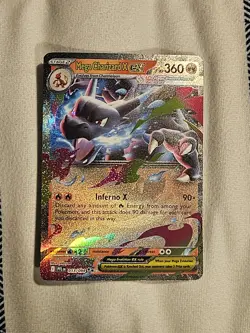 Pokemon TCG Mega Charizard X ex 013/094 – Phantasmal Flames – Foil - Image 1