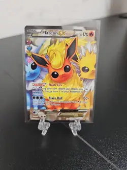 Flareon ex (Full Art) RC28/RC32 Generations: Radiant Collection Holo Pokemon TCG - Image 1
