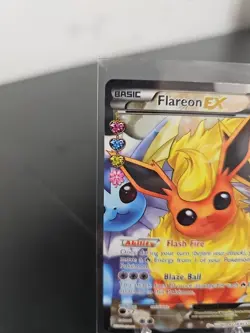 Flareon ex (Full Art) RC28/RC32 Generations: Radiant Collection Holo Pokemon TCG - Image 2