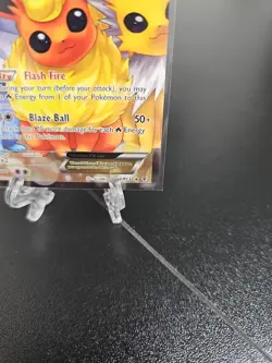 Flareon ex (Full Art) RC28/RC32 Generations: Radiant Collection Holo Pokemon TCG - Image 4