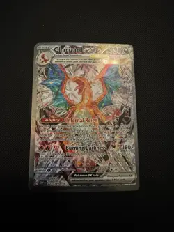 Pokemon Charizard ex SV03: Obsidian Flames 223/197 Special Art Rare Holo EX - Image 1
