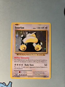 [LP] Snorlax Holo XY179 - XY Black Star Promo - Pokemon TCG - Image 1