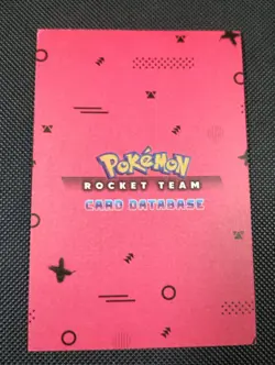 Pikachu Gyarados Poncho - Purple Holo Box Hit - Team Rocket Database - Pokemon - Image 2