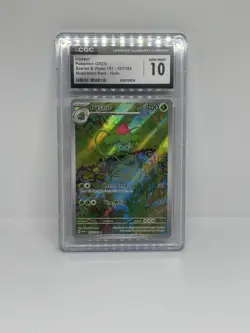 Pokemon TCG Ivysaur 167/165 English Scarlet & Violet 151 CGC 10 GEM MINT - Image 1