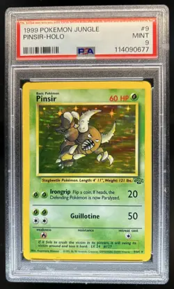 1999 Pokemon Jungle Pinsir #9/64 PSA 9 - Image 1
