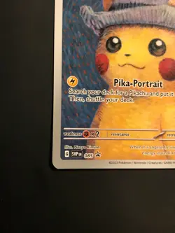 Pikachu with Grey Felt Hat - SVP085 - Pokemon Scarlet & Violet Promo NM - Image 4