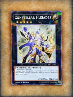 Yugioh Constellar Pleiades SP15-EN035 Shatterfoil 1st Ed NM - Image 1