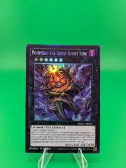 Yu-Gi-Oh! Pumpking The Great Ghost King MZMU-EN005 Collector's Rare - Image 1