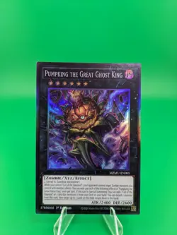 Yu-Gi-Oh! Pumpking The Great Ghost King MZMU-EN005 Collector's Rare - Image 2