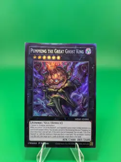 Yu-Gi-Oh! Pumpking The Great Ghost King MZMU-EN005 Collector's Rare - Image 3