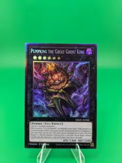 Yu-Gi-Oh! Pumpking The Great Ghost King MZMU-EN005 Collector's Rare - Image 4
