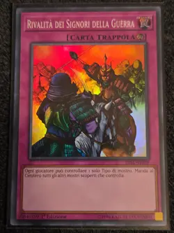 *Italian* Rivalry of Warlords HISU-EN059 1st Super Rare Near Mint Yu-Gi-Oh! - Image 1